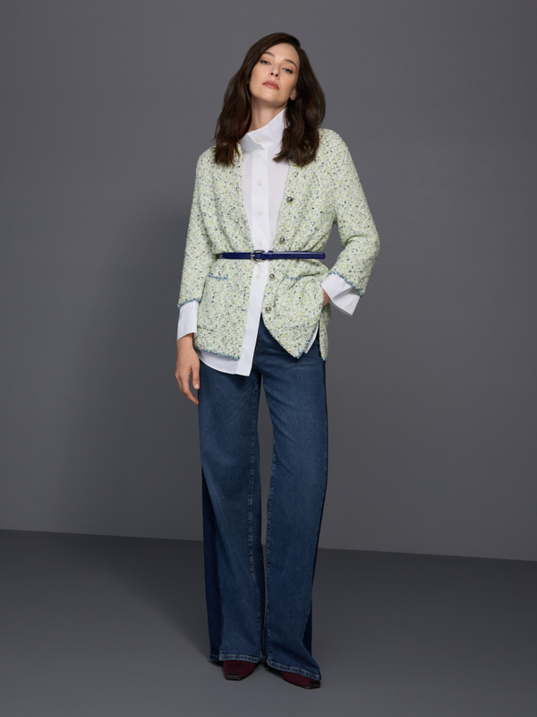 Cardigan tricoté en Allemagne
