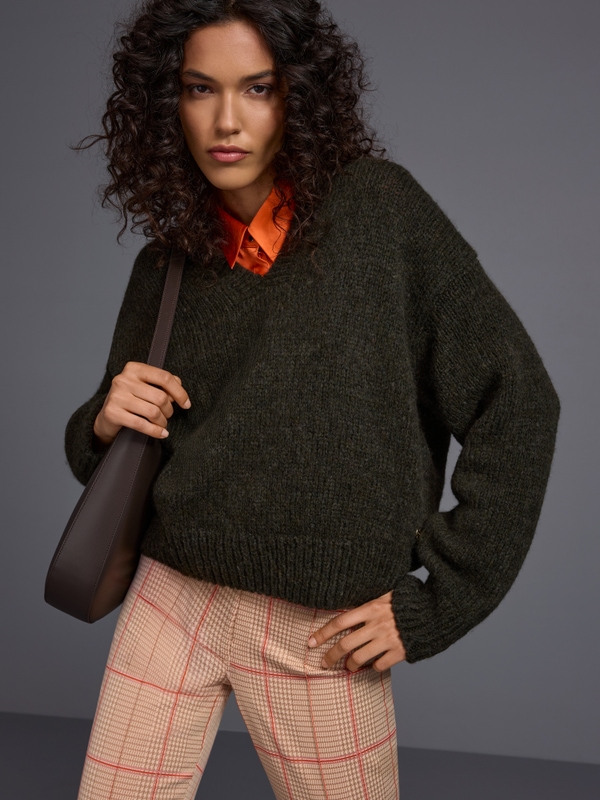 ‘Knitted in Germany’ chunky knit jumper