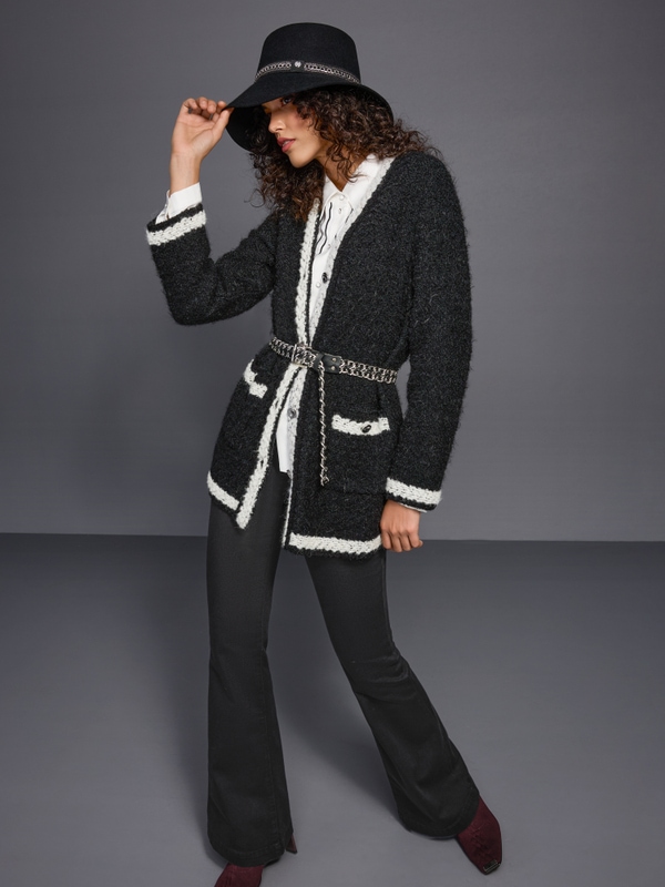 Ceinture à chaîne tressée avec boucle