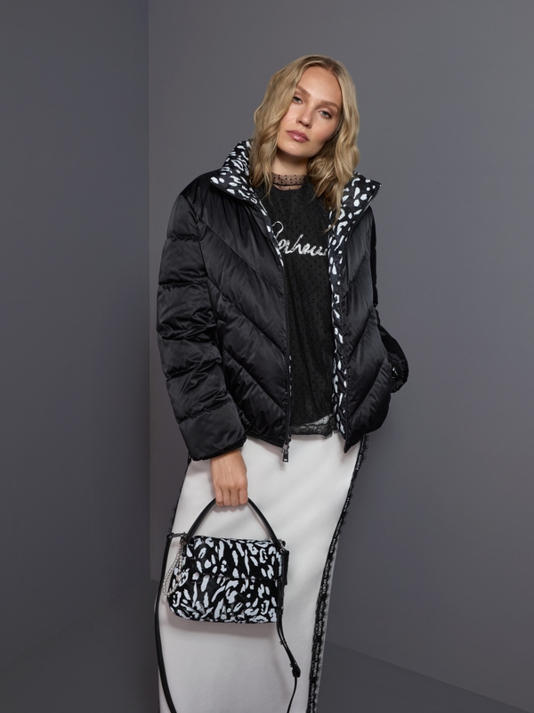 Reversible quilted jacket