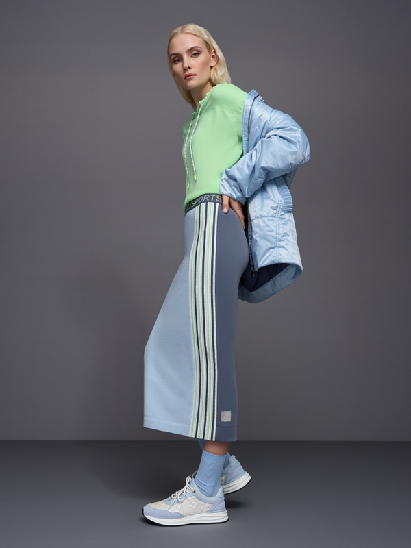 ‘Knitted in Germany’ skirt