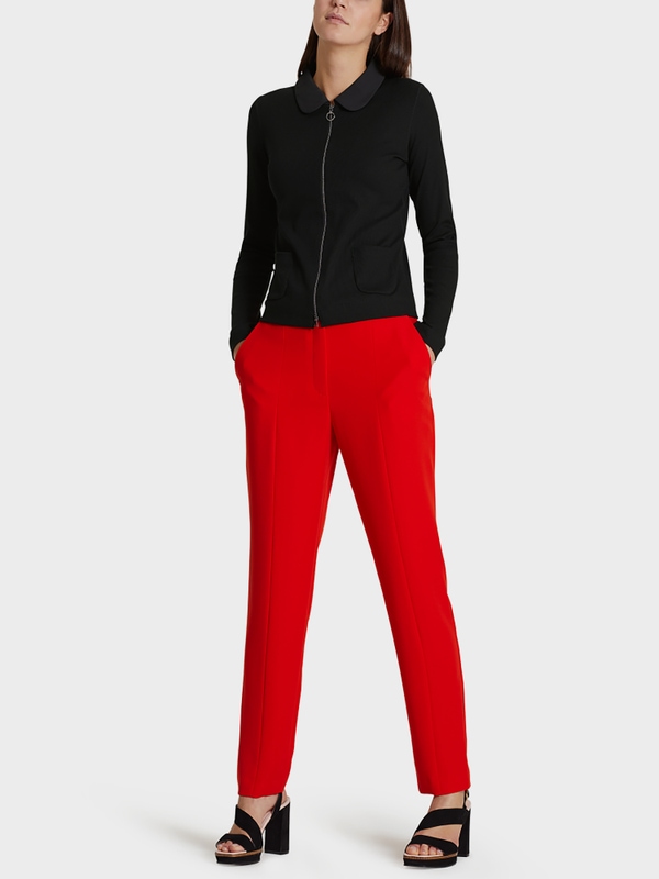 Veste avec zip à anneau