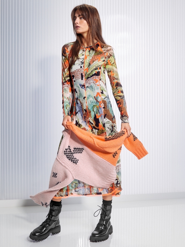 Pull avec Colorblocking