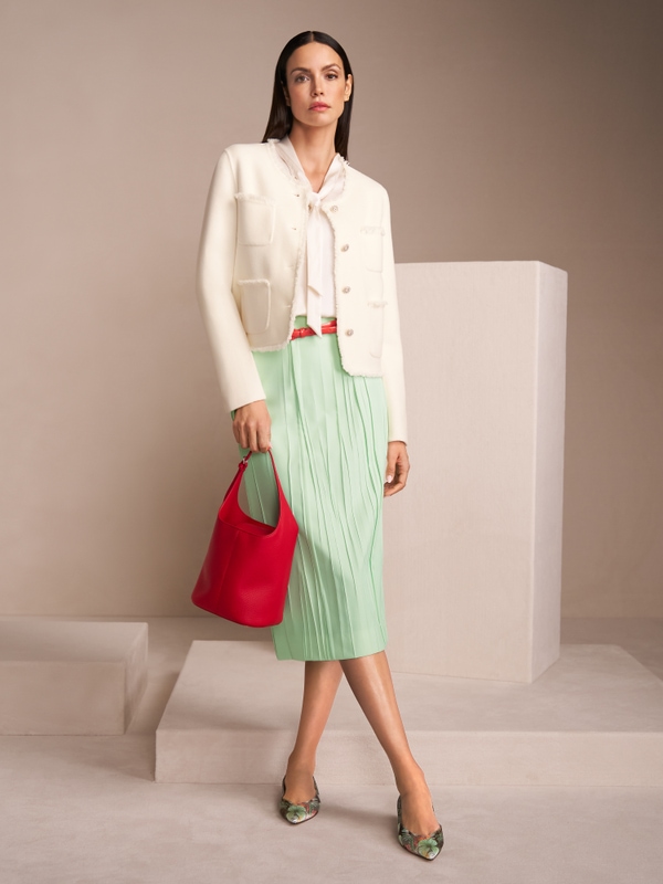 Jacke mit aufgesetzten Taschen