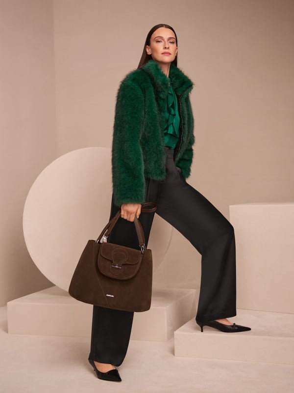 Cosy faux fur jacket