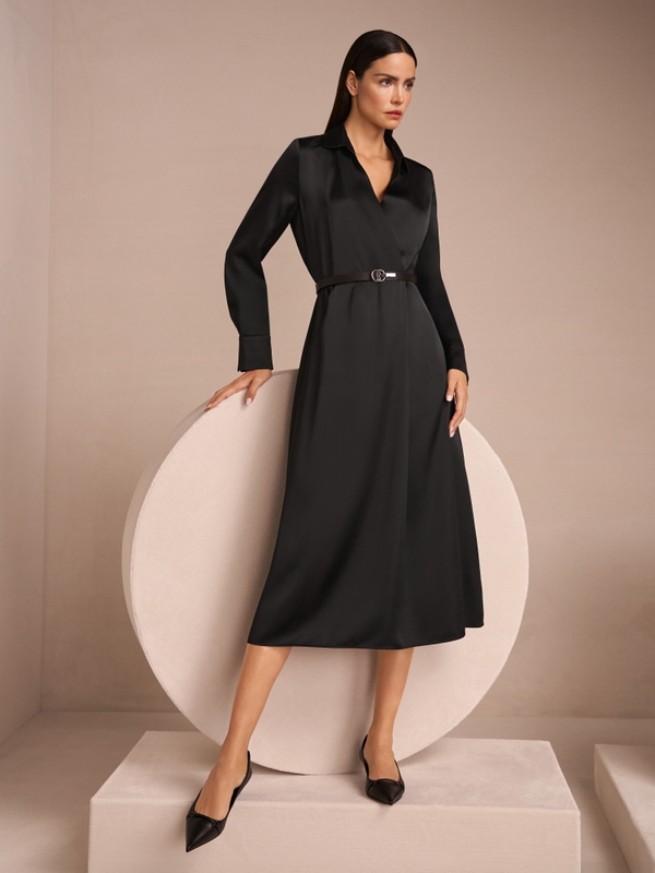 Dress in viscose mix