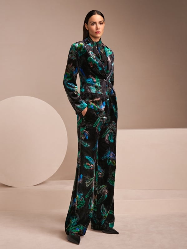 Transparente Bluse aus Viskose