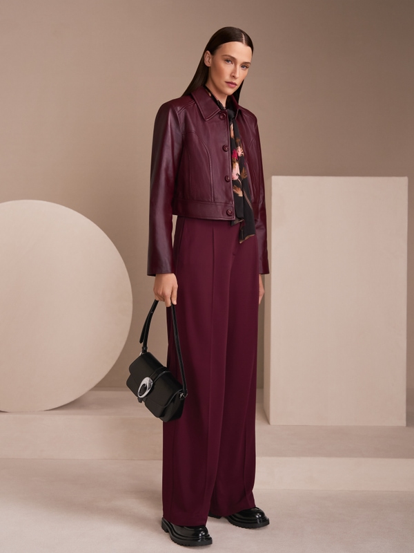 WICHITA high waist wide fit trousers