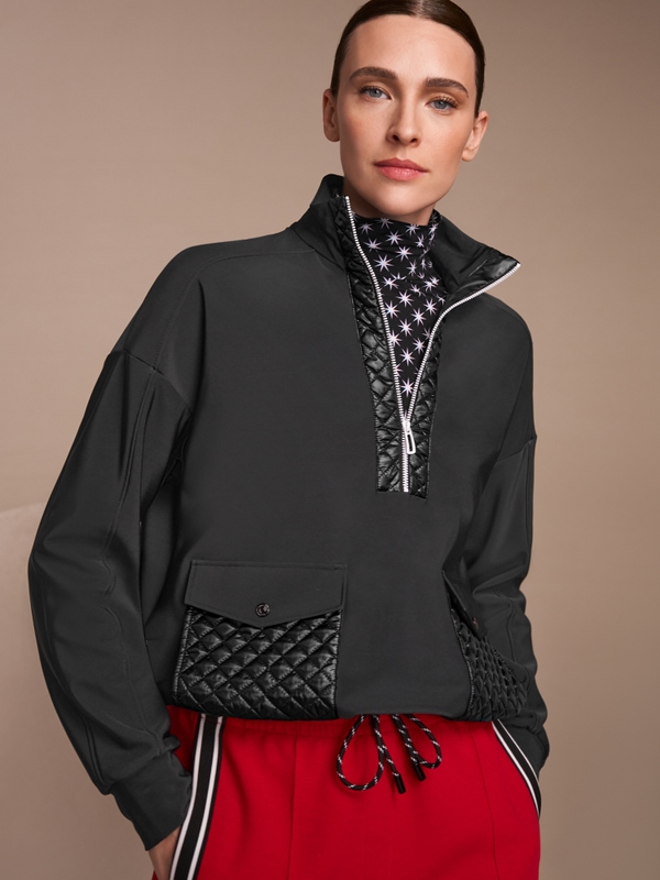 Long-sleeved shirt with Snowstar print