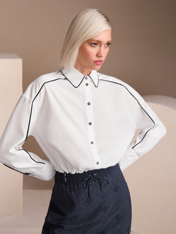 Korte blouse ”Rethink Together”