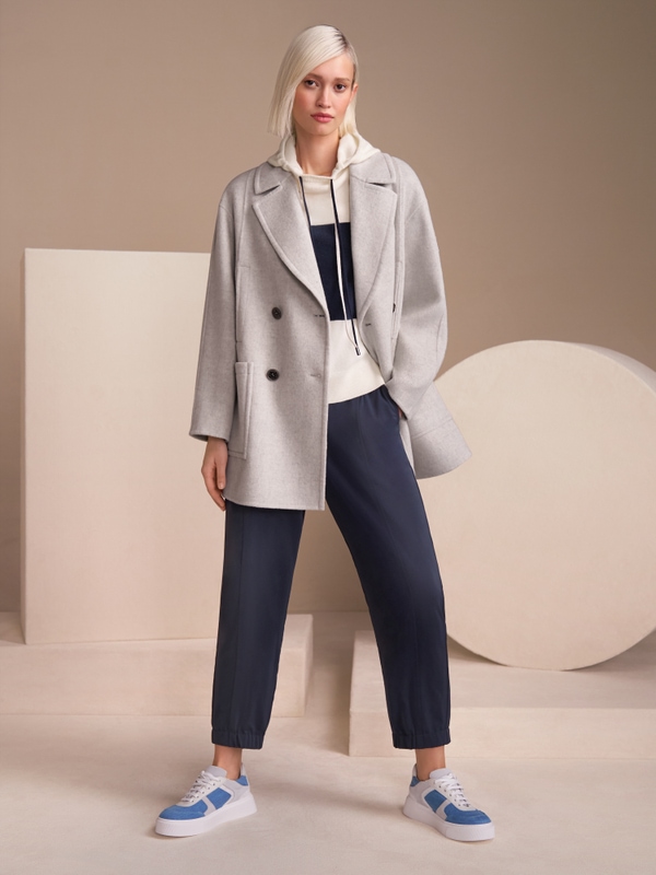 Slightly shimmering RENTON trousers