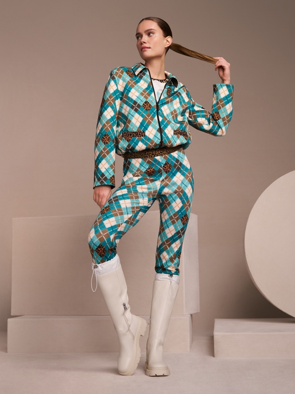 Tight 7/8 SOFIA trousers with waistband