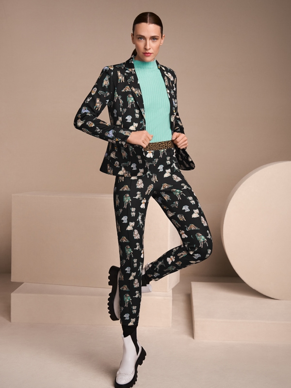 7/8-broek SOFIA met elastische band