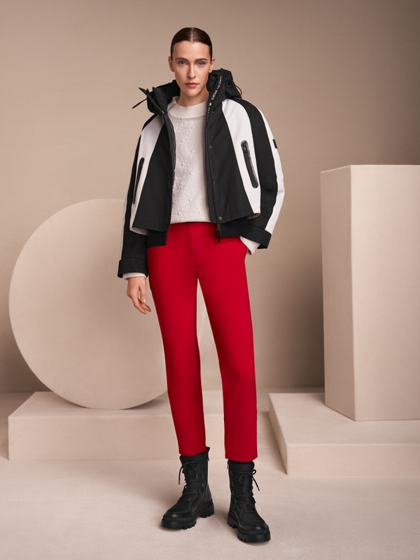 Pantalon FRANCA avec taille élastiquée à l'arrière