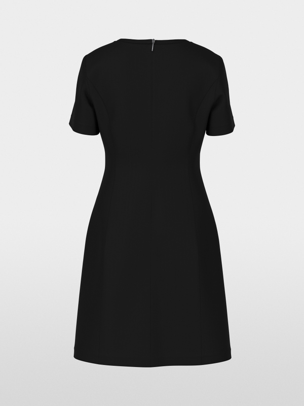 Jurk van viscose-stretch