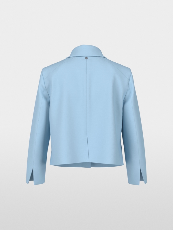 Veste courte avec col Kent