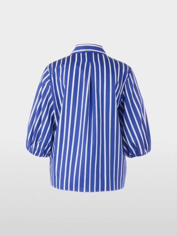 Striped cotton shirt blouse