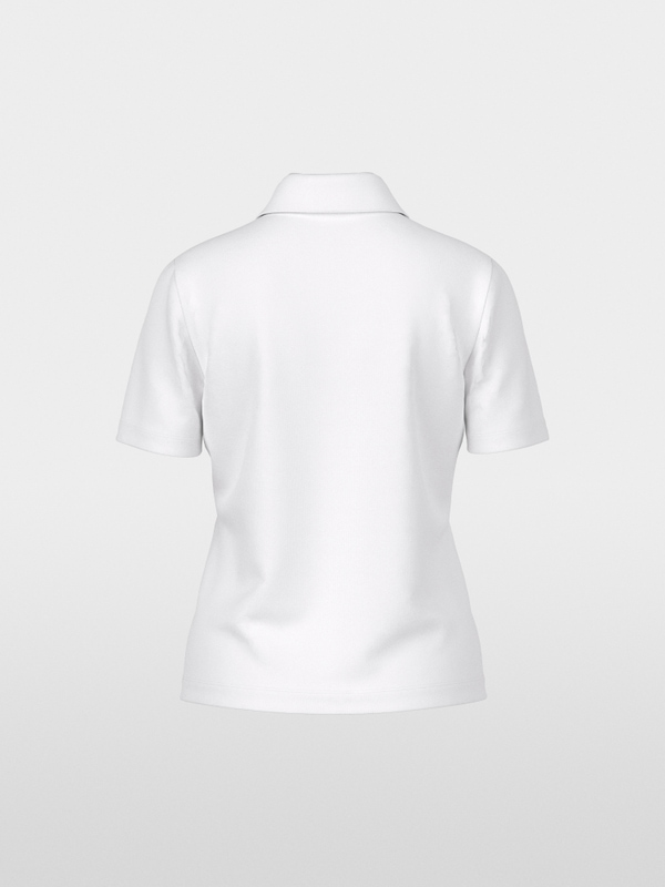 Polo en coton stretch