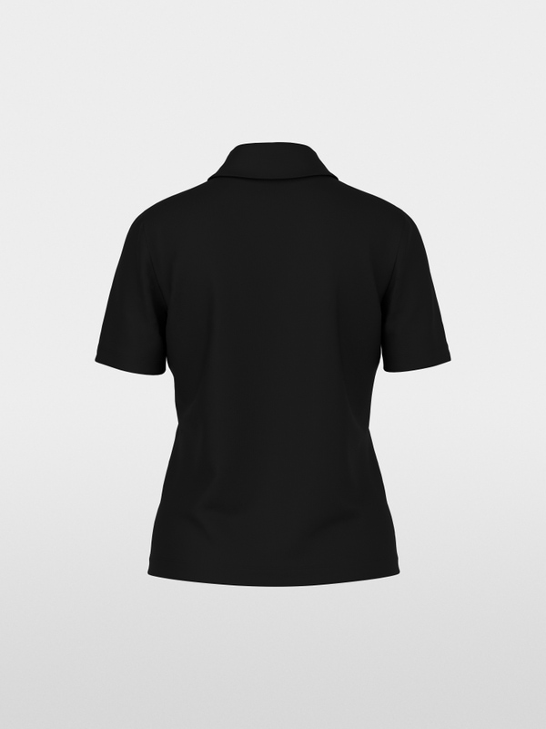 Polo Shirt in Cotton Stretch