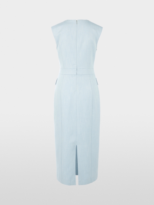 Elegant midi shift dress