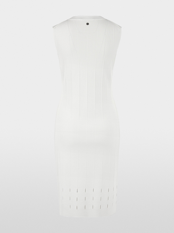 Sleeveless dress with cut-outs