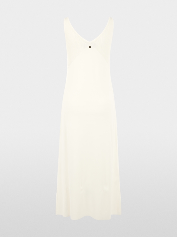 Fine-knit maxi dress in viscose