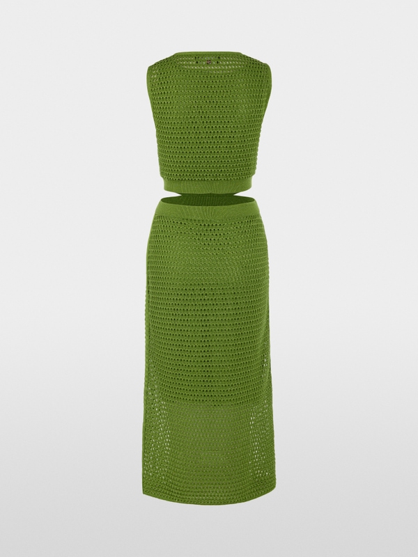 ‘Rethink Together’ openwork dress