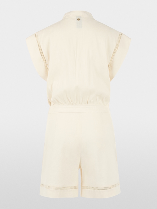 Summery linen blend jumpsuit