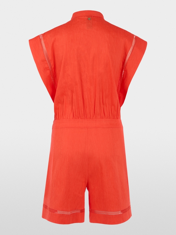 Summery linen blend jumpsuit