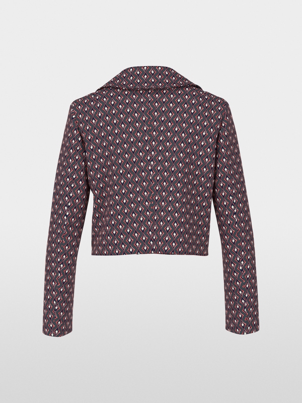 Jacke aus Scuba-Jersey