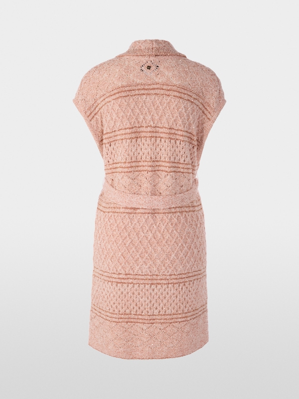 ‘Knitted in Germany’ long waistcoat