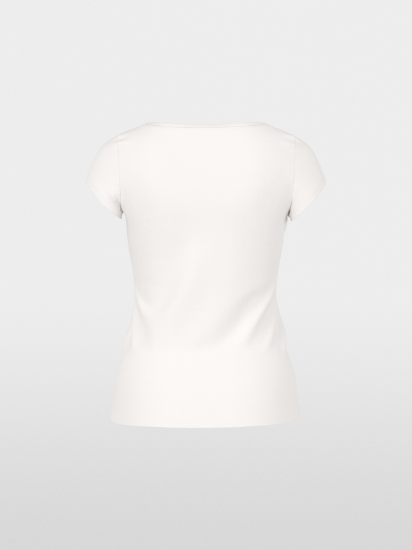 Basic shirt made from stretch cotton