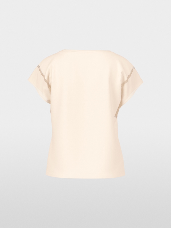 Shirt with cotton voile