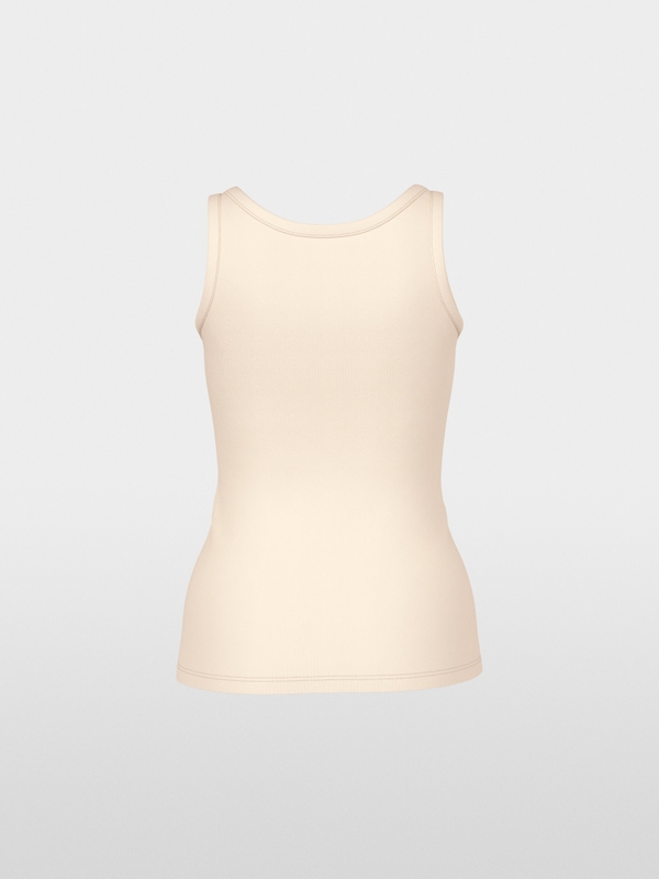 Basic cotton stretch top