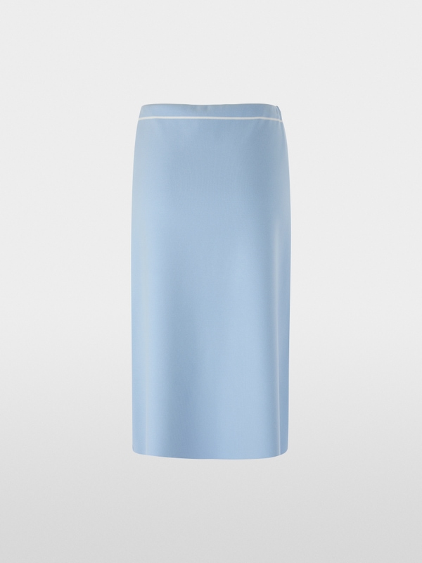 ‘Rethink Together’ fine knit midi skirt