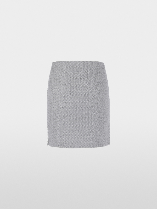 ‘Knitted in Germany’ knitted skirt