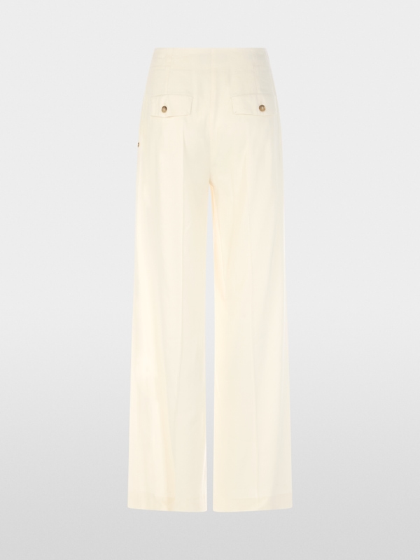 WAUKEE linen-viscose trousers