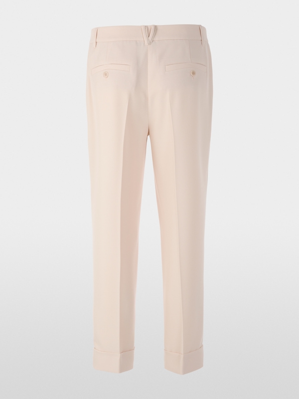 Pantalon en tissu FRANCA à revers