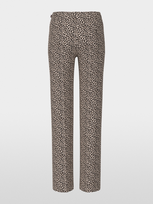 WINDER wide-cut leopard print pants