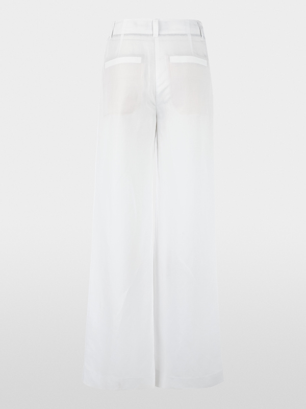 Pantalon WAUKEE en viscose et lin mélangés