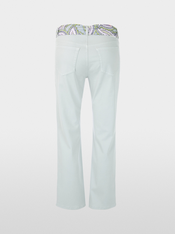 FORLI jeans with fabric belt