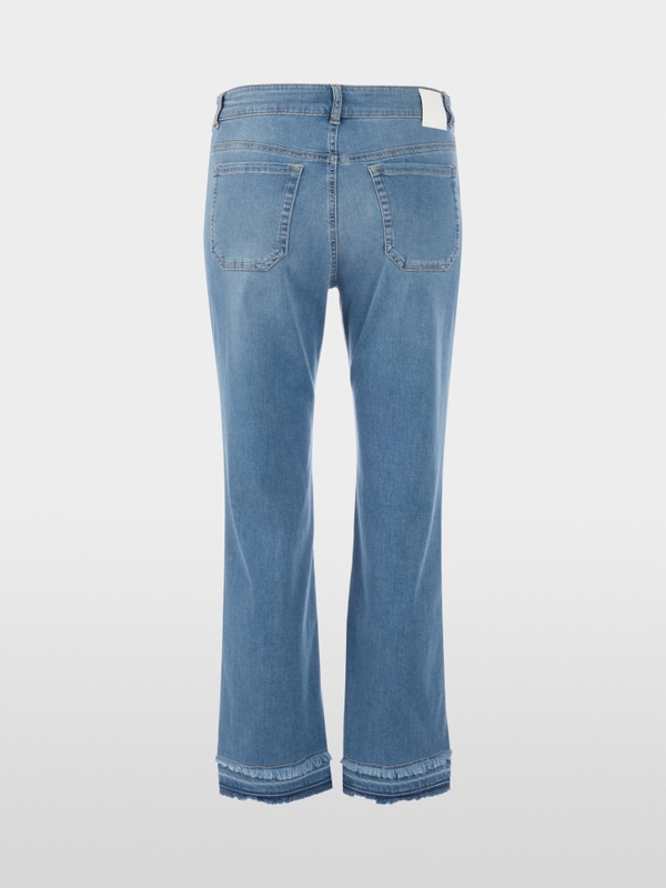 FORLI jeans with fringe detail