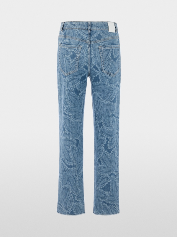 ROHA jeans with paisley pattern