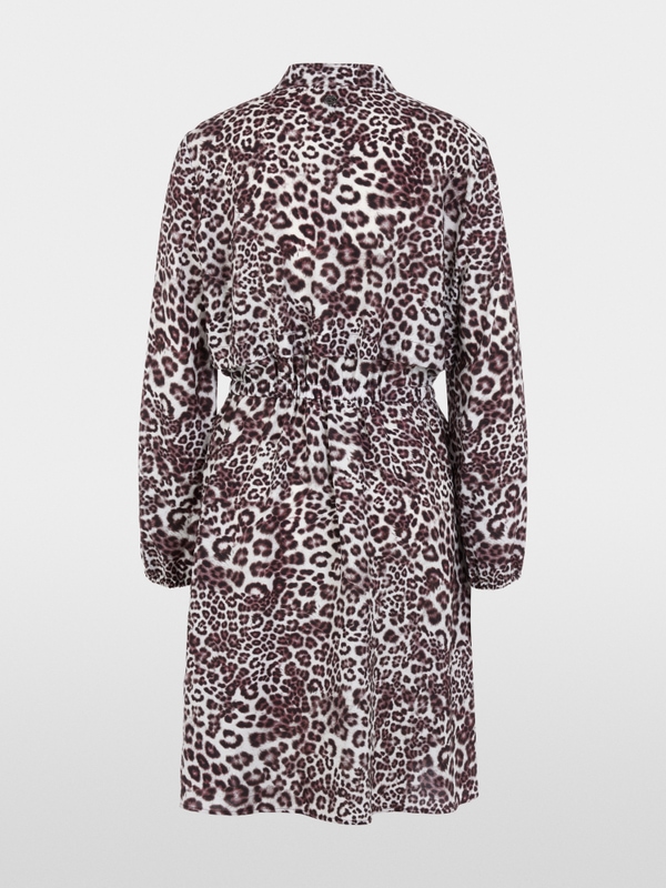 Leopard print dress