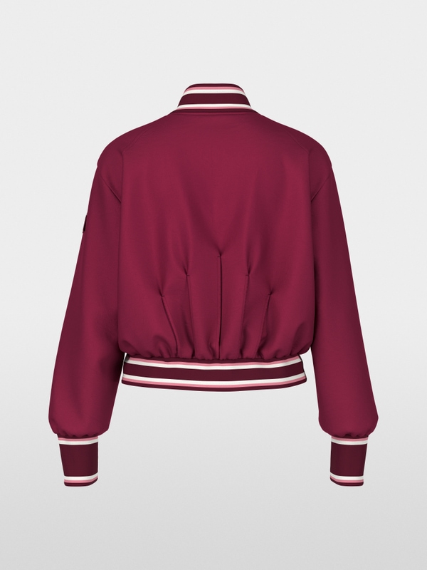 Reversible bomber jacket