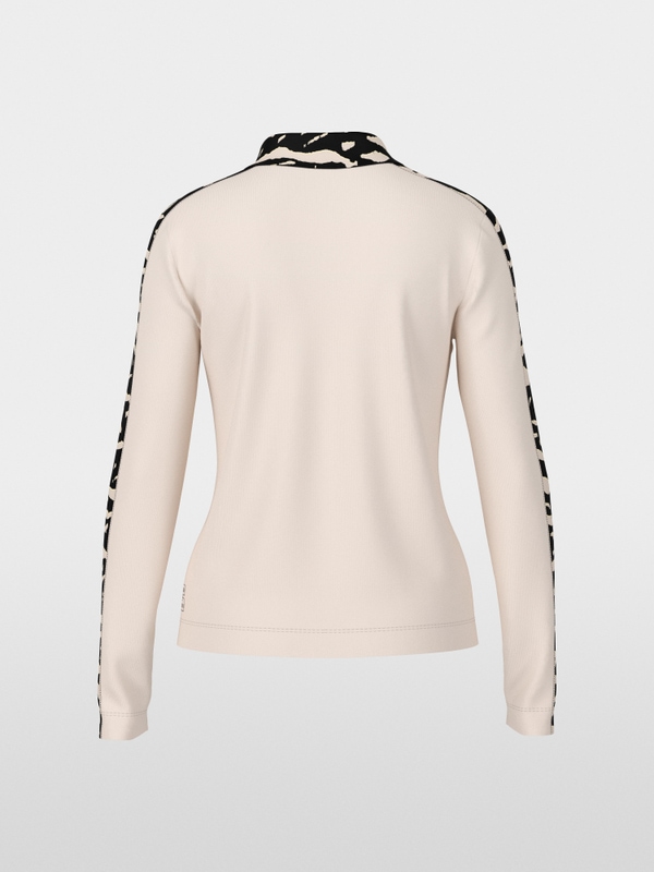 T-shirt à manches longues avec détails animaliers