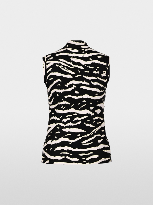 Top avec imprimé animalier