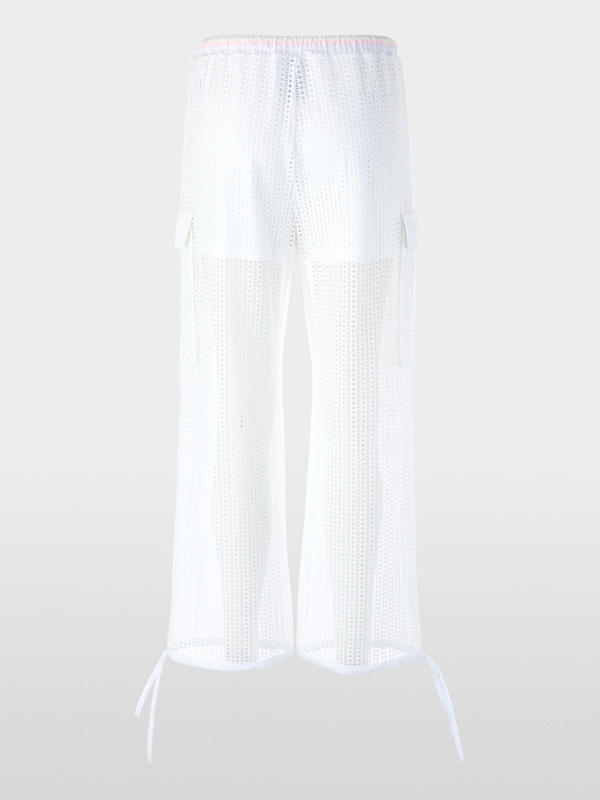 WASHINGTON hole pattern trousers