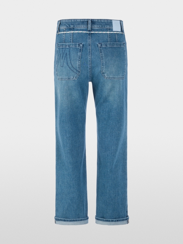 FENDOU feminine jeans with drawstring