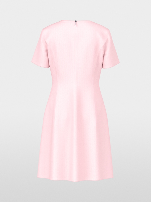 Stretch viscose mini dress